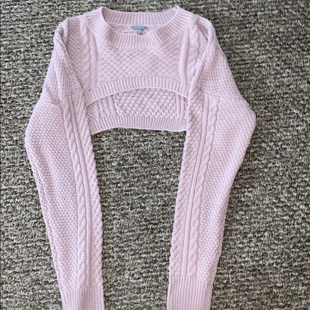 NWT Light purple half sweater.